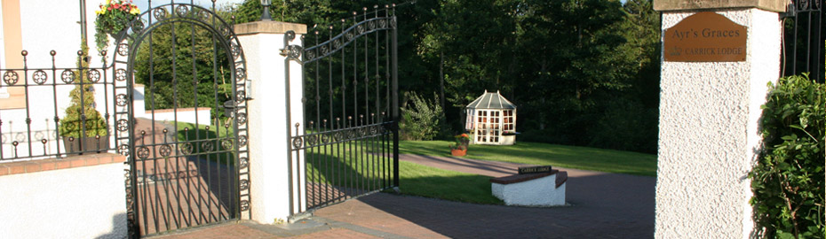 Ayrs & Graces B and B Location